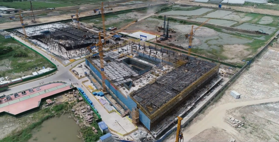 天大福州国际校区一期地上主体动建 天大福州国际校区一期地上主体动建