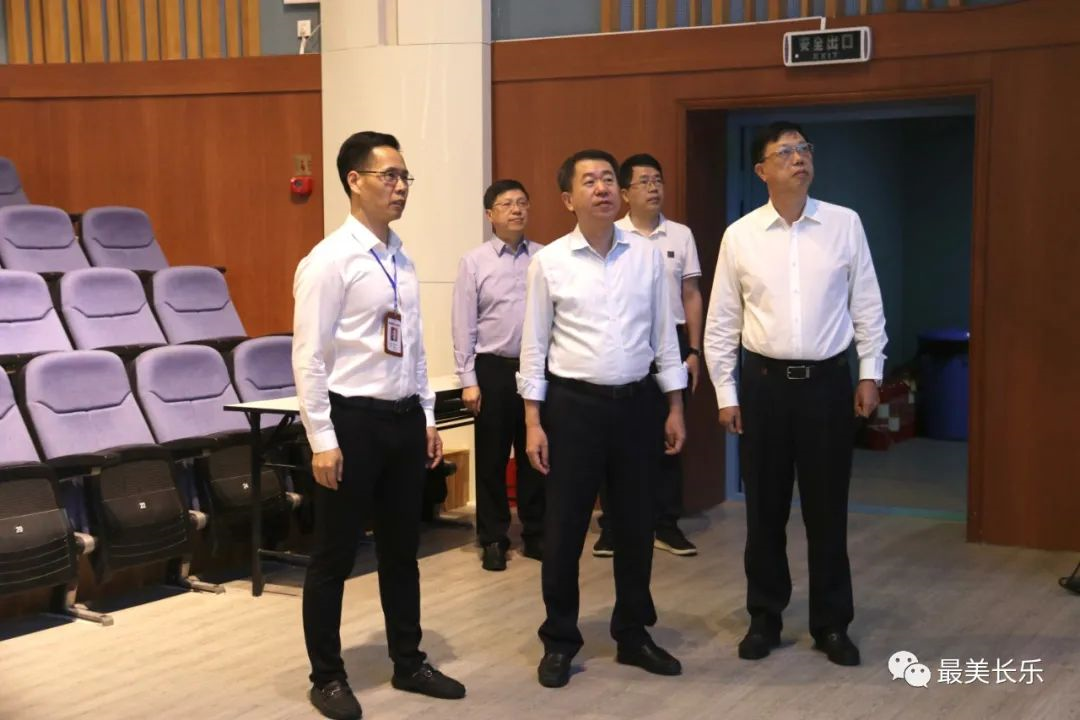 区领导调研长乐融媒体中心 区领导调研长乐融媒体中心