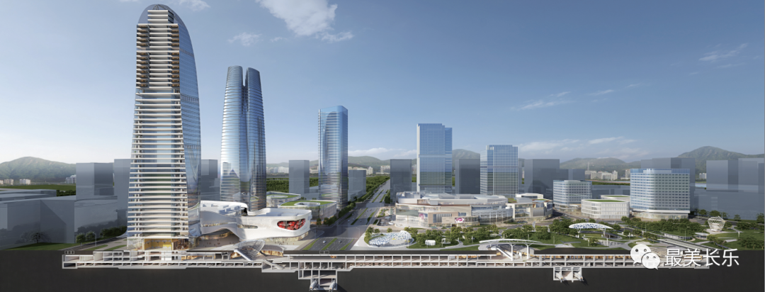 滨海新城CBD输配环已完成桩基建设70% 滨海新城CBD输配环已完成桩基建设70%