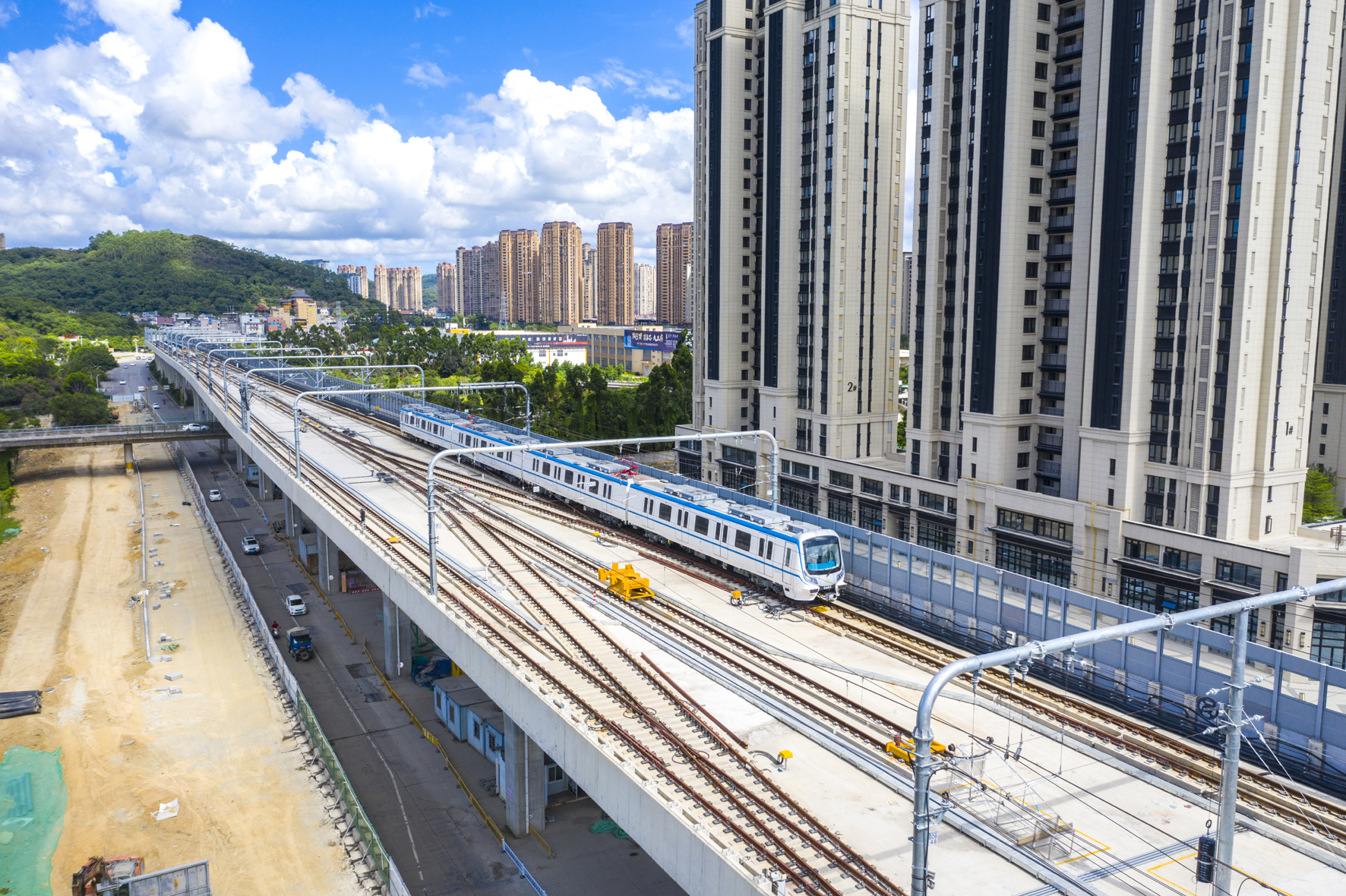 福州地铁6号线开始全线空载试运行 福州地铁6号线开始全线空载试运行