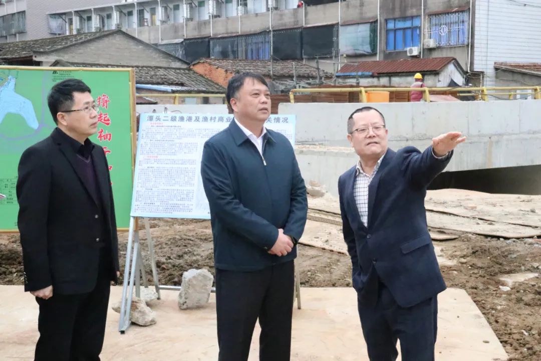 张帆带队赴潭头镇调研 张帆带队赴潭头镇调研