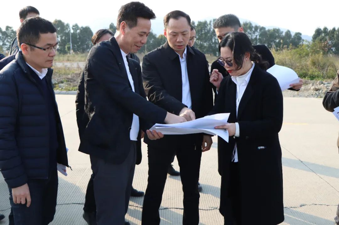 区领导带队调研重点项目建设 区领导带队调研重点项目建设