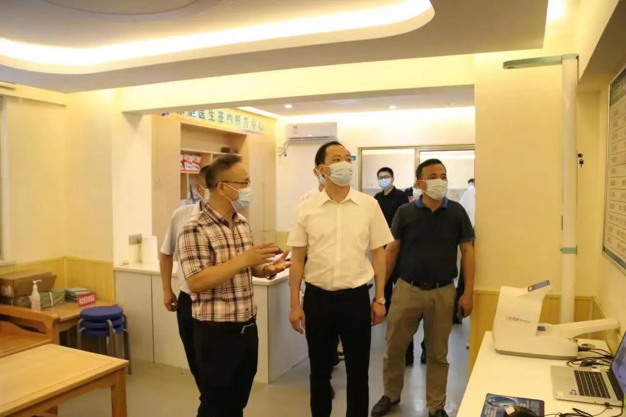 区领导调研卫生健康工作 区领导调研卫生健康工作