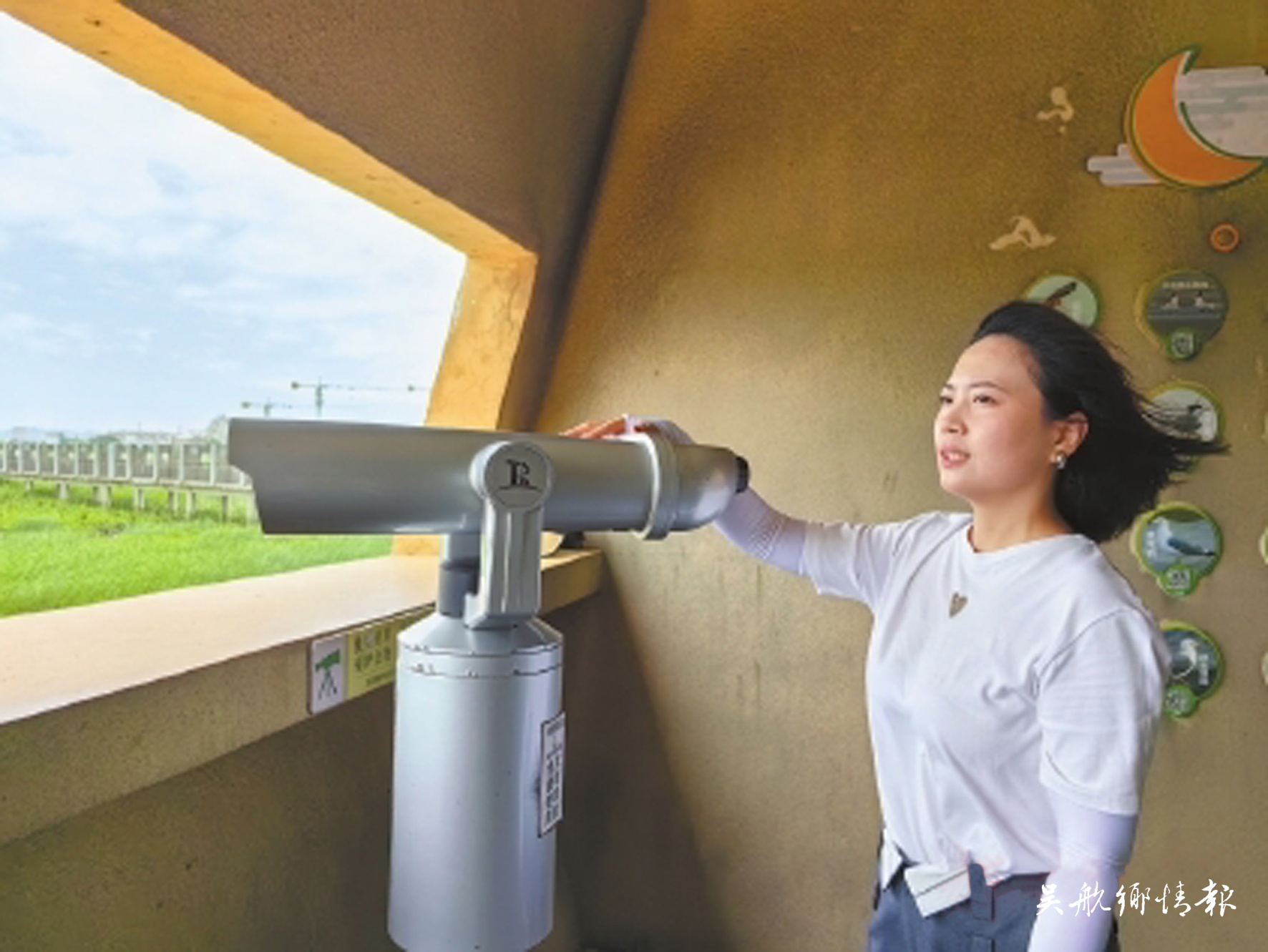 守一块生态湿地 筑两岸沟通桥梁 守一块生态湿地 筑两岸沟通桥梁