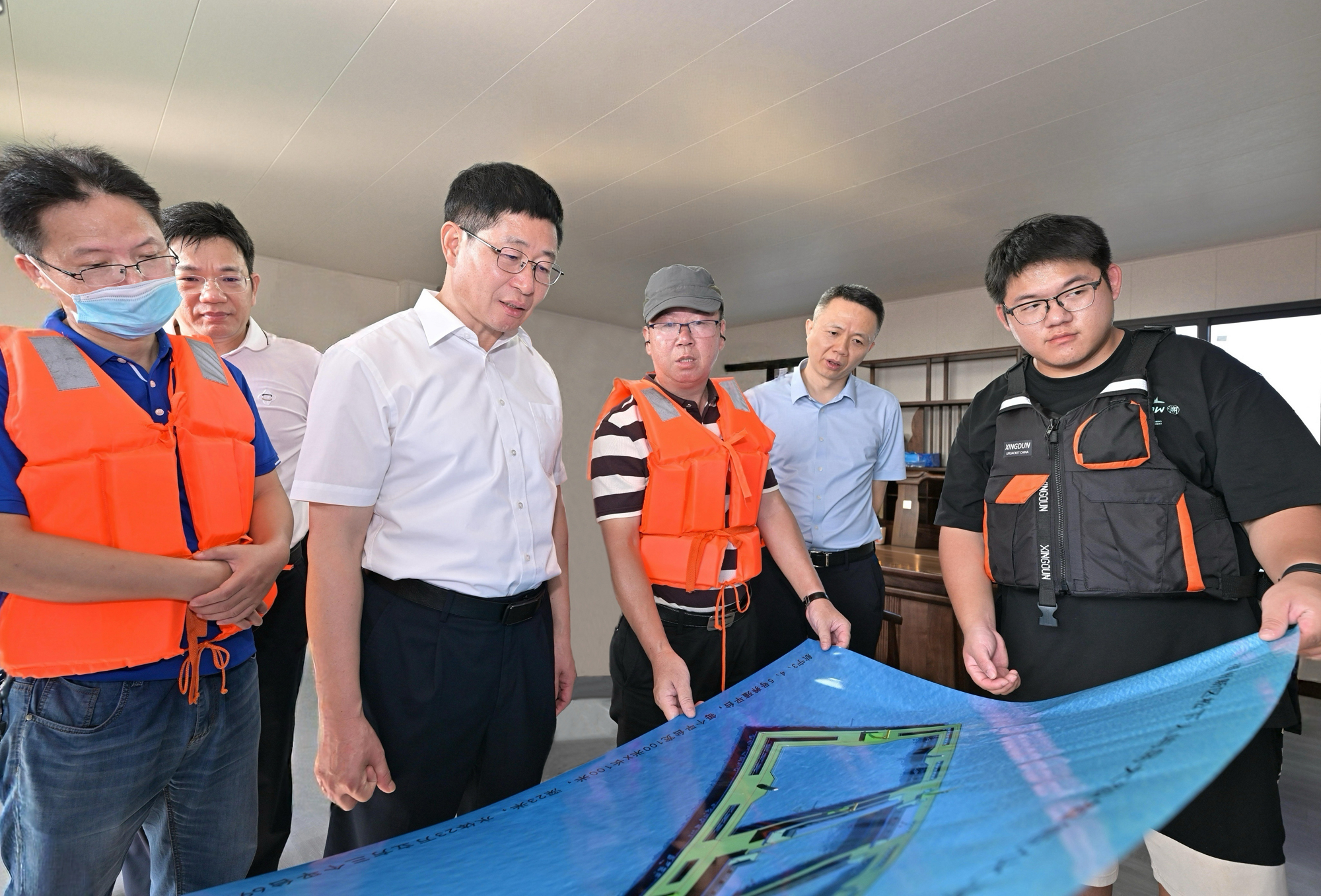 兰文赴松下港城组团调研 兰文赴松下港城组团调研