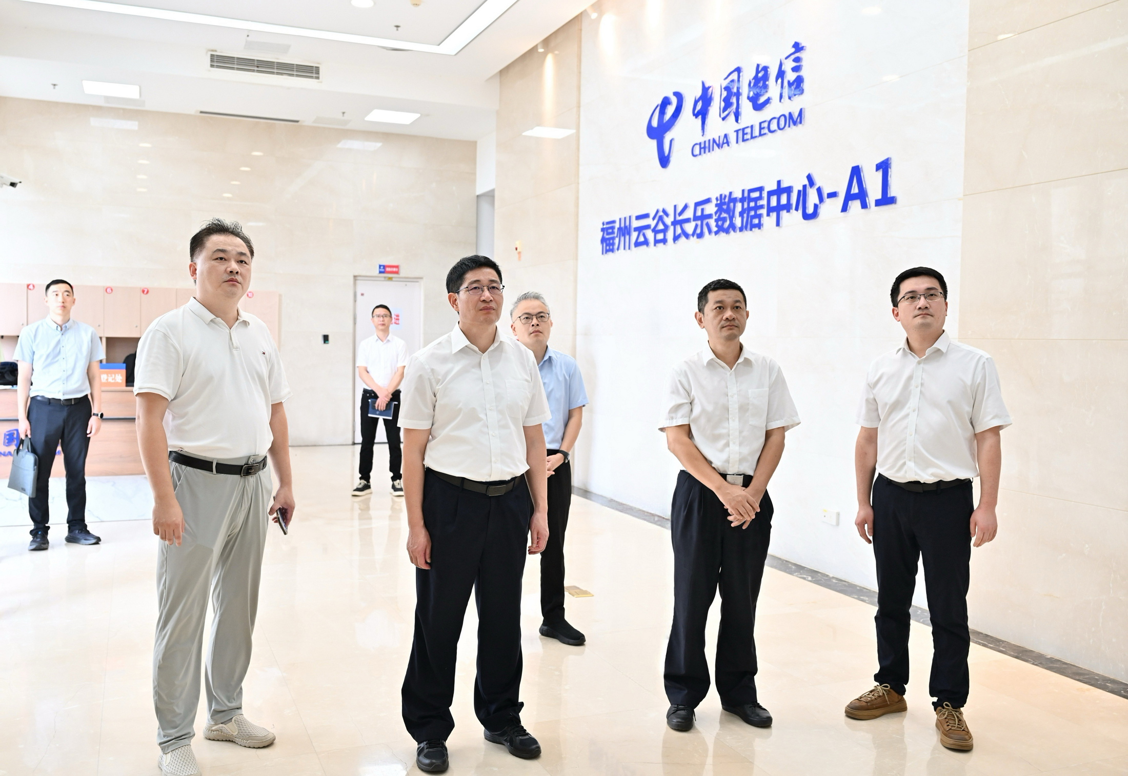 兰文赴东南大数据产业园调研 兰文赴东南大数据产业园调研